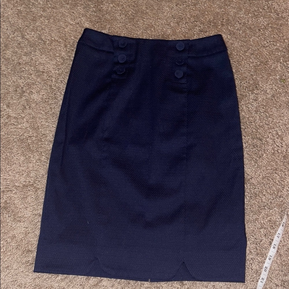 Elegant Navy Skirt